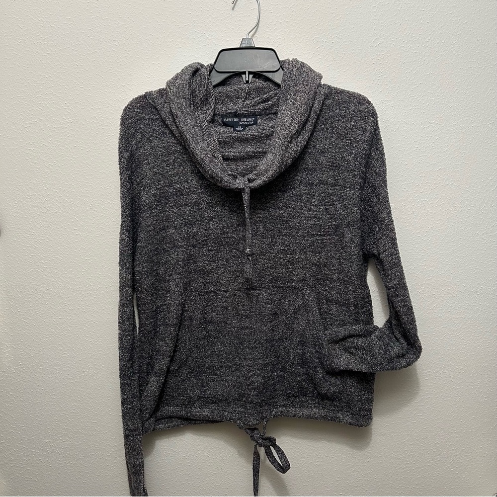 Barefoot Dreams CozyChic Lite Pebble Beach Pullover hoodie Size XS